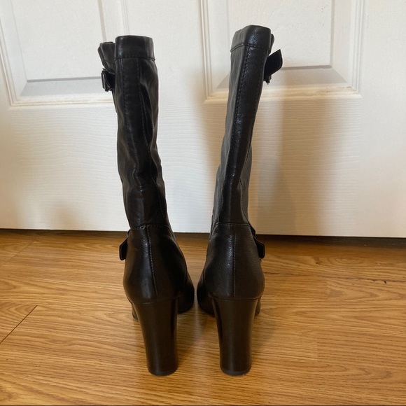 SOLD! Calvin Klein leather boots, 4” heel, size 7 - Picture 6 of 14